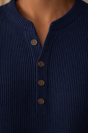 FLASH SALE - Ribbed V-Neck Pullover | Free Delivery