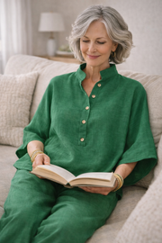 FLASH SALE - Effortless Cotton Linen 2-Piece Set | Free Delivery