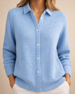FLASH SALE - SoftEase™ Button Knit Shirt