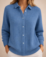 FLASH SALE - SoftEase™ Button Knit Shirt