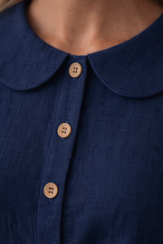 FLASH SALE - Peter Pan Collar Midi Dress | Free Delivery